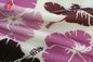 Digital Printing 4 Way Stretch 90 Polyester 10 Spandex Fabric , Lycra Fabric For Swimwear