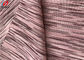Eco-Friendly Yarn Dyed Melange Jersey Knit Fabric Polyester Spandex Fabric