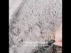 Polyester minky plush fabric