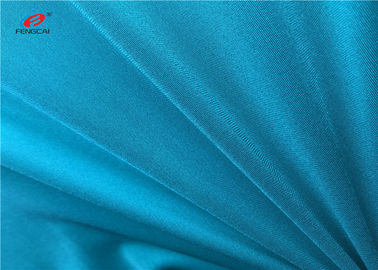 quality Tela elástica maçante feita malha urdidura de Lycra do Spandex do nylon 8% da tela 92% da roupa interior de turquesa factory